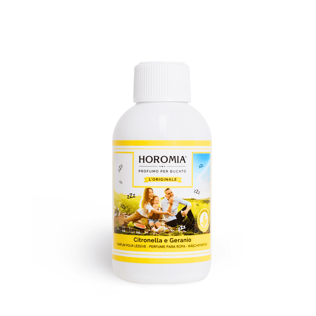 HOROMIA perfumy do prania CITRONELLA E GERANIO (TRAWA CYTRYNOWA I GERANIUM)
